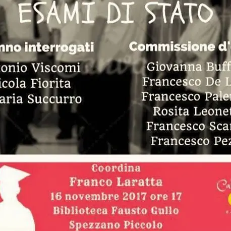 “Esami di Stato”, gli studenti interrogano Viscomi, Fiorita e Succurro