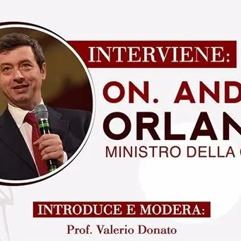 Il ministro della Giustizia Andrea Orlando il 20 novembre a Catanzaro