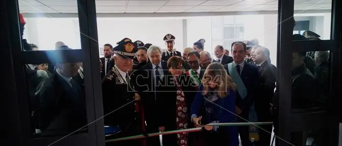 A Catanzaro l’inaugurazione del comando provinciale dei carabinieri (FOTO)