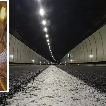 Tangenziale ovest a Catanzaro, nuova caduta di calcinacci in galleria (VIDEO)