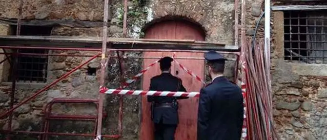 Ordigno bellico rinvenuto ad Acquaro, fatto brillare