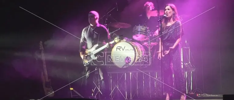 Paola Turci al Rendano: «Cosenza mi ha ridato la vita» (VIDEO)