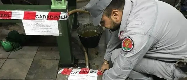 Scarico abusivo, sequestrato oleificio a Rota Greca