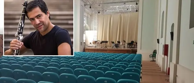 Concerto sospeso per troppo freddo, il clarinettista racconta: «Indegno»