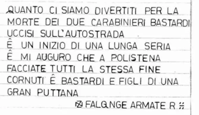 “Falange armata”, un laboratorio politico-stragista per mafie e servizi segreti