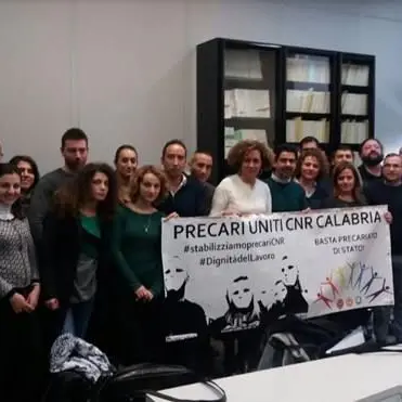 Crn-Area ricerca di Cosenza, protestano i precari: «Ridateci dignità»