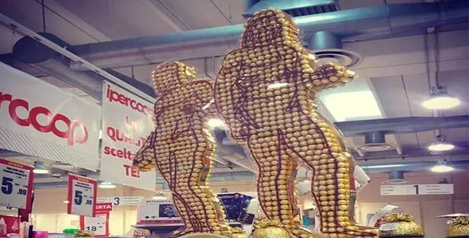 Ferrero Rocher celebra i Bronzi di Riace