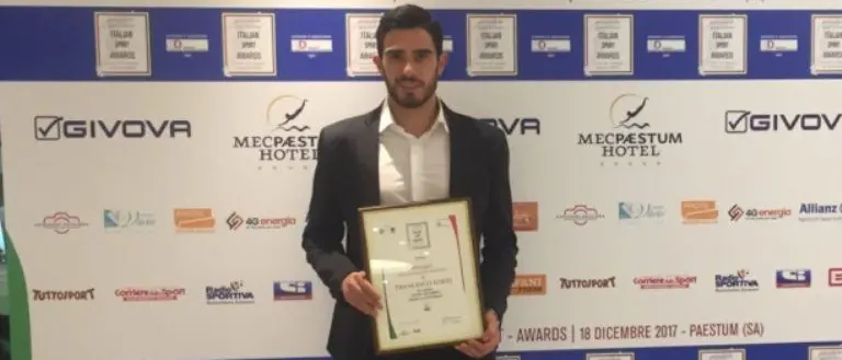 SERIE C | Il Rende ha il miglior portiere del campionato: Forte premiato all’Italian Sport Awards