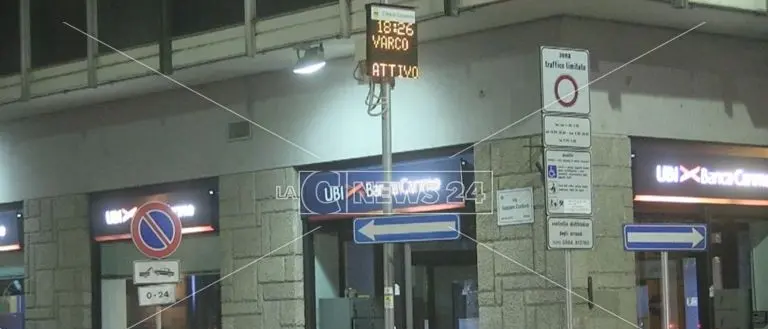 Nuova Ztl di Cosenza, migliaia di multe in arrivo (VIDEO)