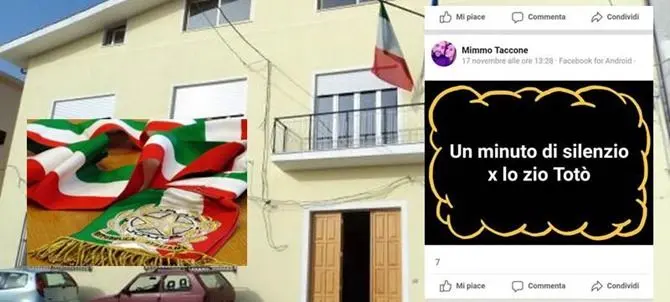 In lutto per Riina: consigliere comunale chiede su Facebook un minuto di silenzio per “zio Totò”