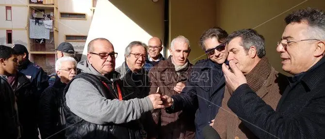 Catanzaro, consegnati i primi alloggi a viale Isonzo