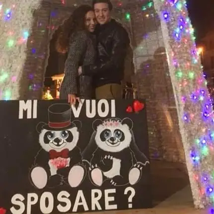 “Mi vuoi sposare?” Sotto l’albero di Reggio la romantica proposta (VIDEO)