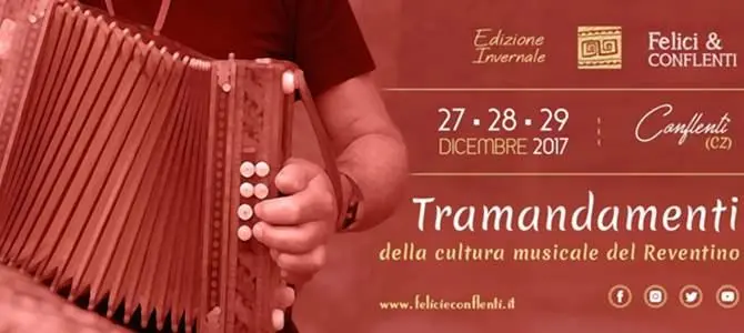 Musica e cultura, parte l’edizione invernale “Felici&Conflenti”