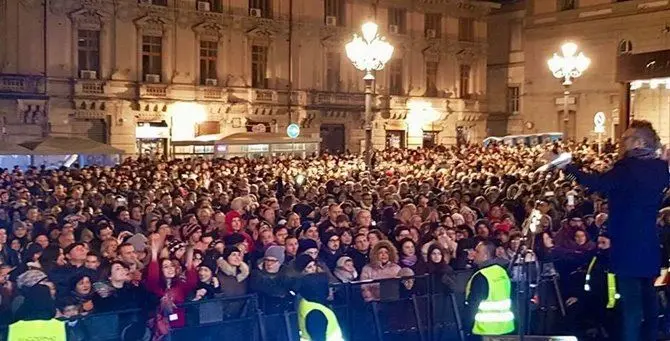 Catanzaro, grande successo per il concertone di Capodanno