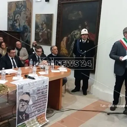 A Rogliano una piazza intitolata a Pierino Buffone (VIDEO)