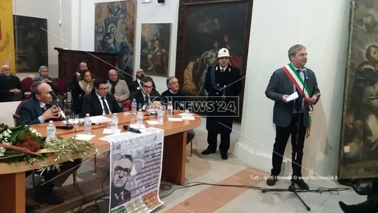 A Rogliano una piazza intitolata a Pierino Buffone (VIDEO)