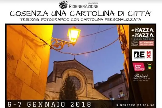 Cosenza, al via i trekking urbani fotografici