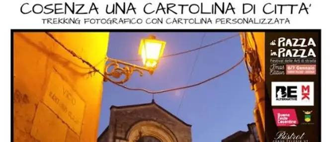 Cosenza, al via i trekking urbani fotografici