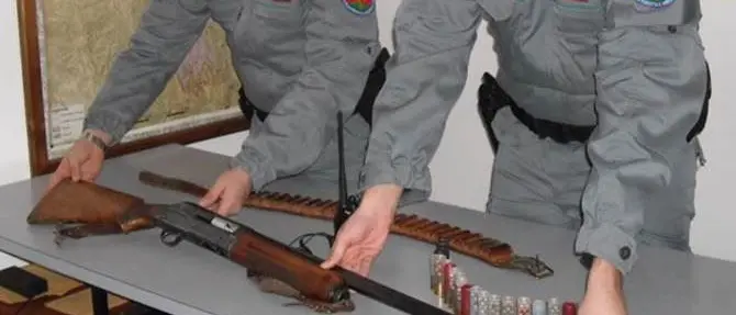 A caccia nel Parco nazionale della Sila, denunciato