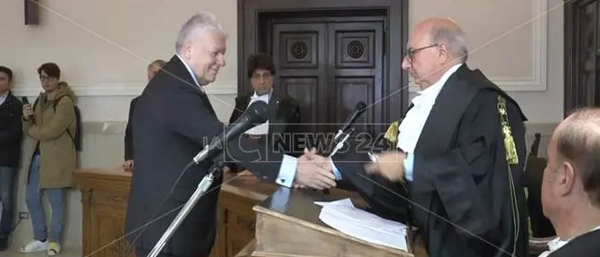 Catanzaro, il giorno di Otello Lupacchini (VIDEO)