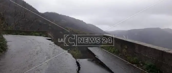 Frana a Bagnara, ripristinata la circolazione sulla statale 18