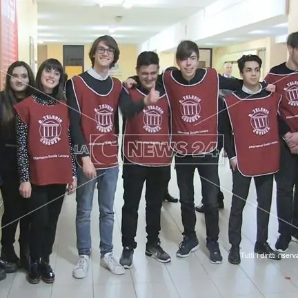 Il fascino della notte bianca al Liceo Telesio di Cosenza (VIDEO)