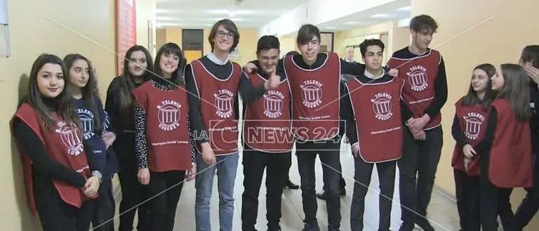 Il fascino della notte bianca al Liceo Telesio di Cosenza (VIDEO)