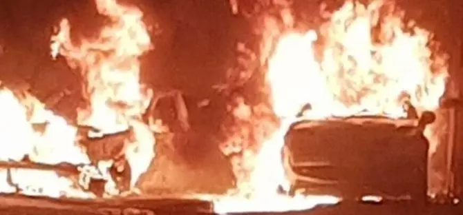 Bisignano, auto in fiamme. È la seconda in pochi giorni