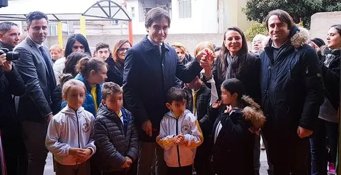 Reggio, inaugurata la palestra della scuola Telesio