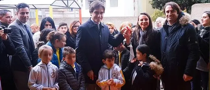 Reggio, inaugurata la palestra della scuola Telesio