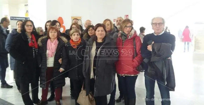 Sit in degli psicologi calabresi alla cittadella regionale (VIDEO)