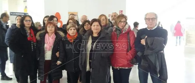 Sit in degli psicologi calabresi alla cittadella regionale (VIDEO)