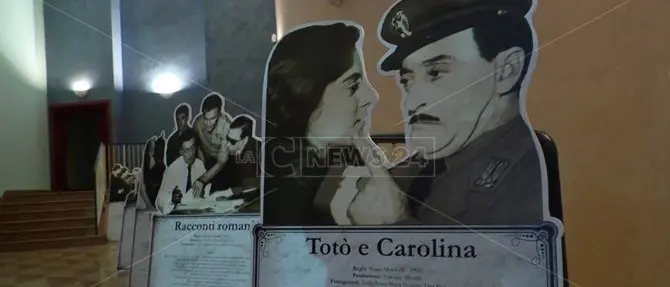 La città di Catanzaro omaggia Totò (VIDEO)