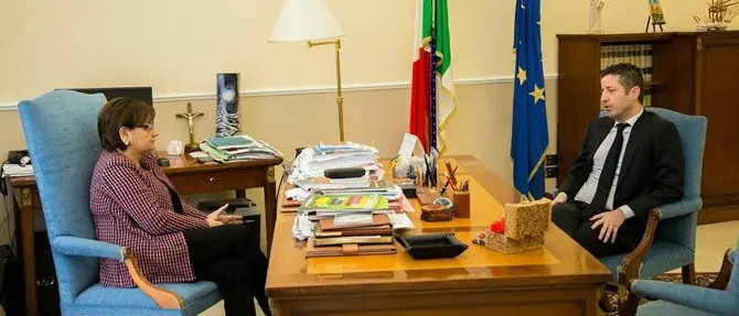 Daniele Rossi incontra Latella e Bertolone