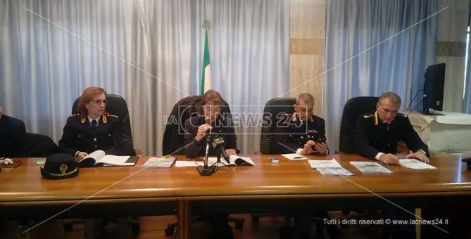 Catanzaro, bilancio 2017: in aumento i reati a sfondo sessuale