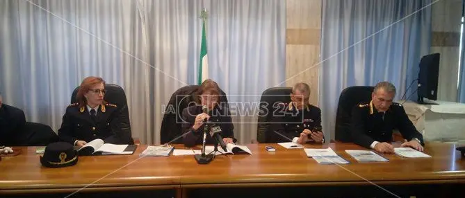 Catanzaro, bilancio 2017: in aumento i reati a sfondo sessuale