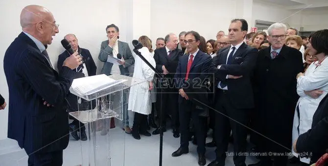 Catanzaro, Pugliese: inaugurato il nuovo centro trasfusionale