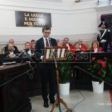 A Catanzaro l'inaugurazione dell'anno giudiziario: è allarme organici (FOTO-VIDEO)
