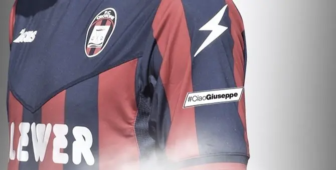 #CiaoGiuseppe, il Crotone Calcio scende in campo ricordando il giovane ucciso