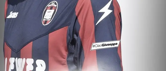 #CiaoGiuseppe, il Crotone Calcio scende in campo ricordando il giovane ucciso