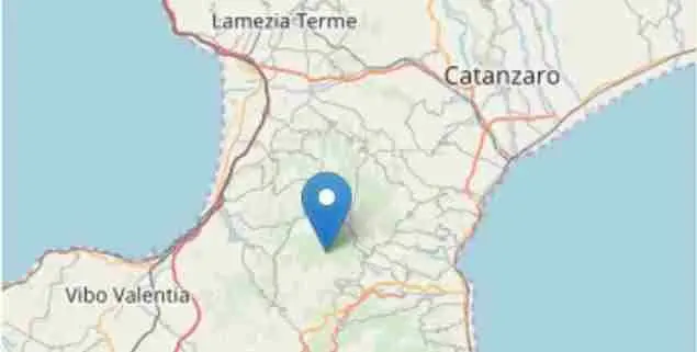 Catanzaro, scossa di terremoto a San Vito sullo Ionio