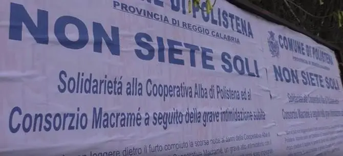 Furto alla cooperativa Alba, la volontà di ripartire
