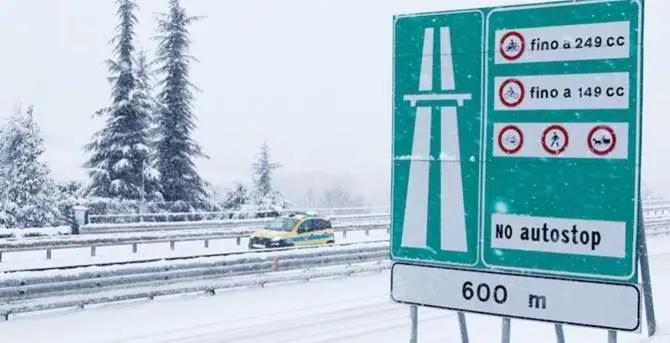 Maltempo, Anas pronta a fronteggiare i disagi causati dalla neve