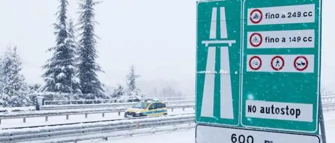 Maltempo, Anas pronta a fronteggiare i disagi causati dalla neve
