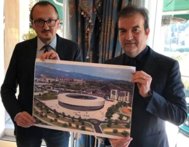 COSENZA CALCIO | Il sindaco Occhiuto sogna la Serie A e lancia il nuovo stadio