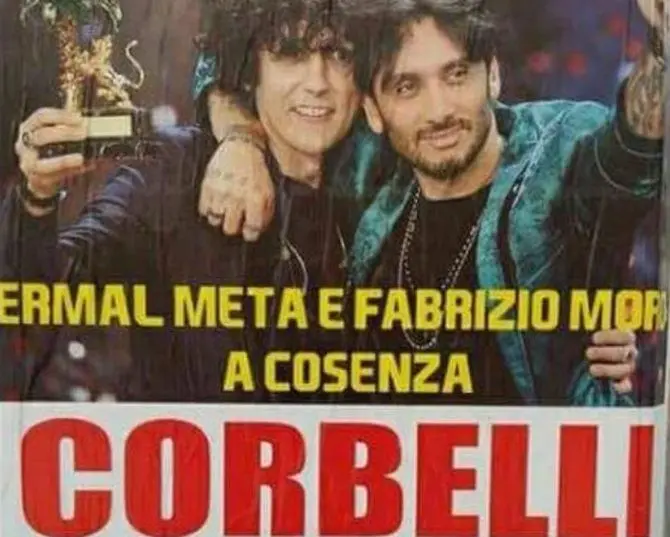 Corbelli promette il concerto di Meta e Moro se verrà eletto ma i vincitori di Sanremo lo smentiscono