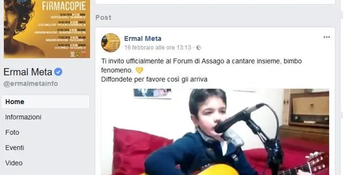 È calabrese il piccolo fenomeno che spopola sul web con la canzone vincitrice di Sanremo (VIDEO)