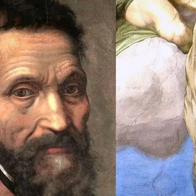 Fu un medico calabrese a scoprire l’autoritratto di Michelangelo nel Giudizio universale