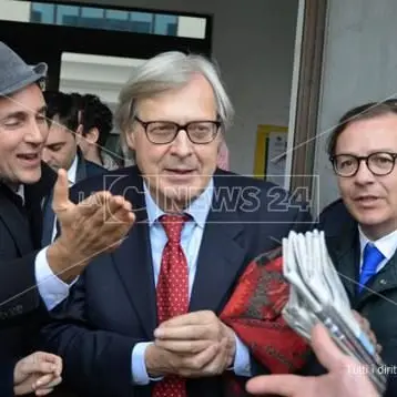 Quadri rubati e narcotrafficanti: la deposizione a Vibo di Vittorio Sgarbi