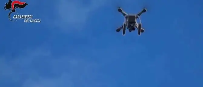 Nicotera, carabinieri “sorvegliati” da un drone scoprono un arsenale di armi